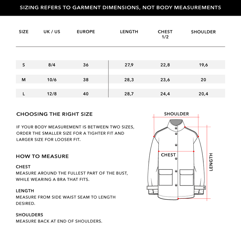 Size Chart 2