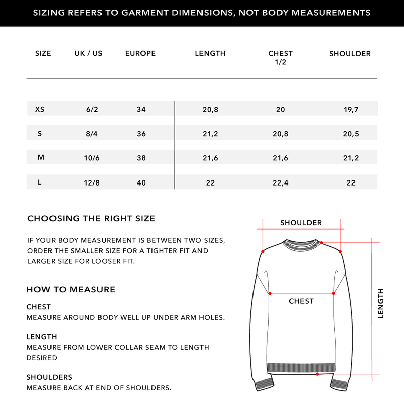 Size Chart 2