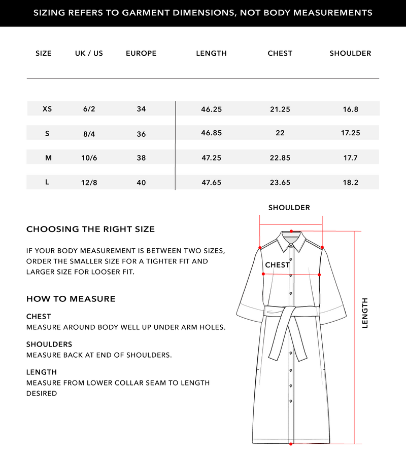 Size Chart 2