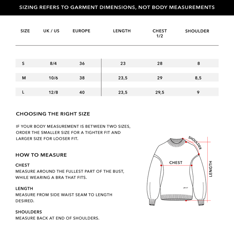 Size Chart 2