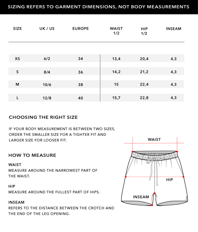 Size Chart 2
