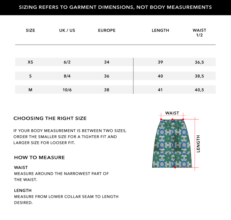 Size Chart 1
