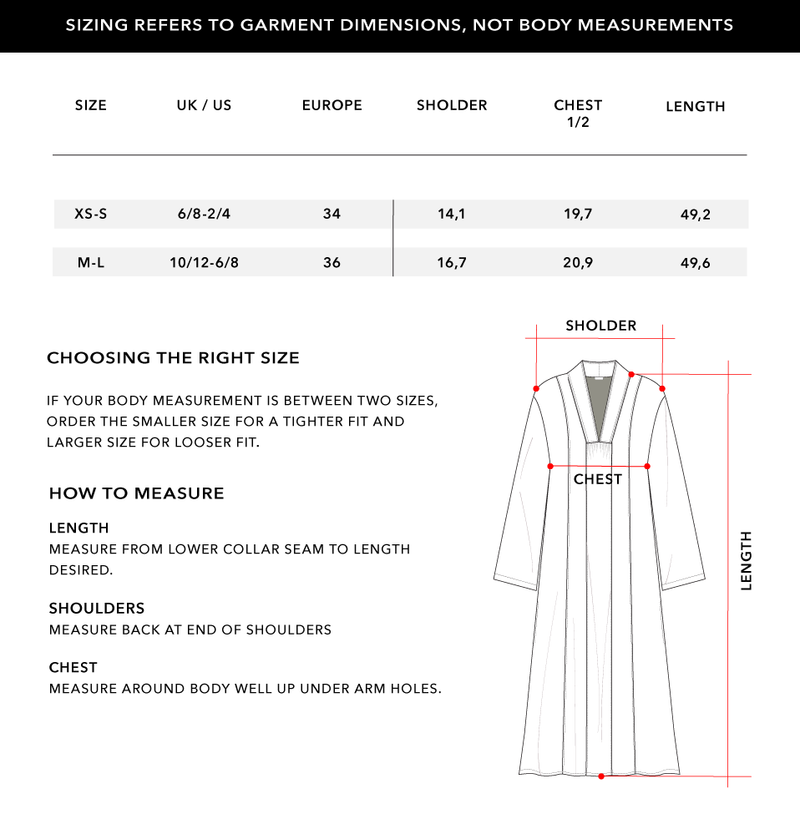 Size Chart 2