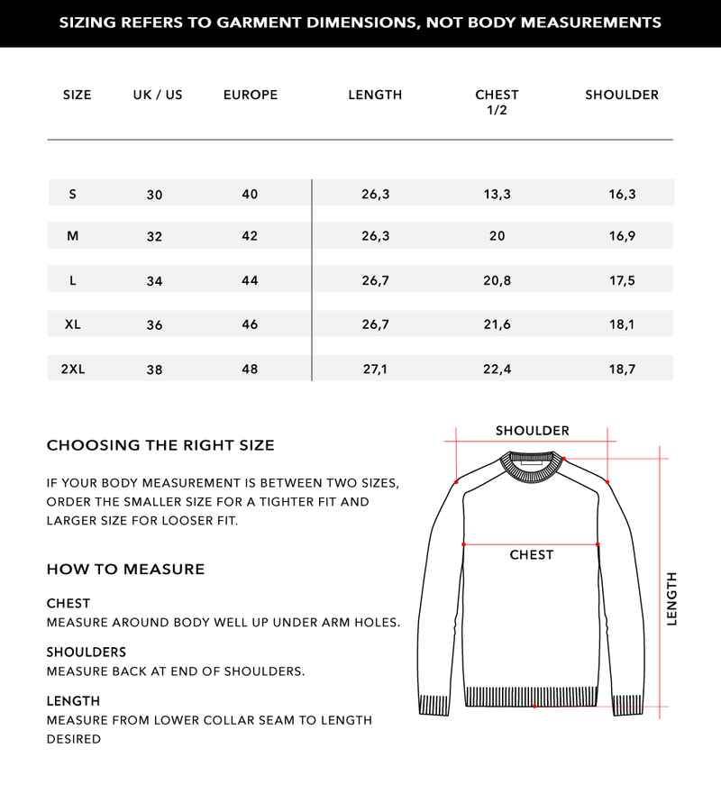 Size Chart 2
