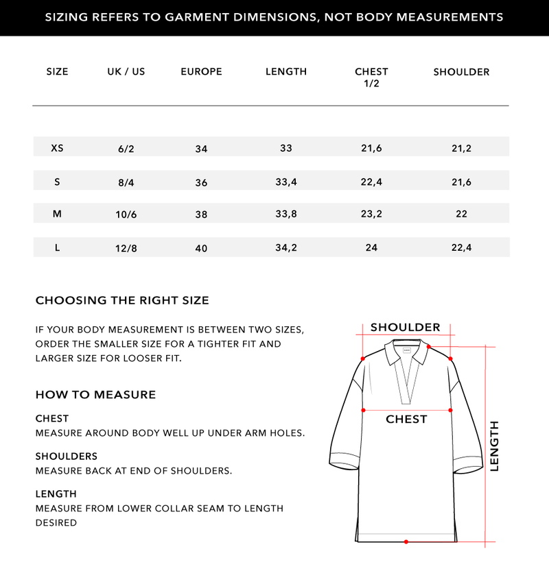 Size Chart 2