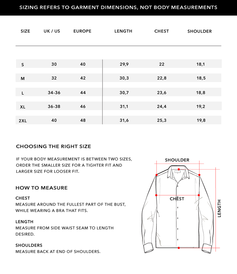 Size Chart 2
