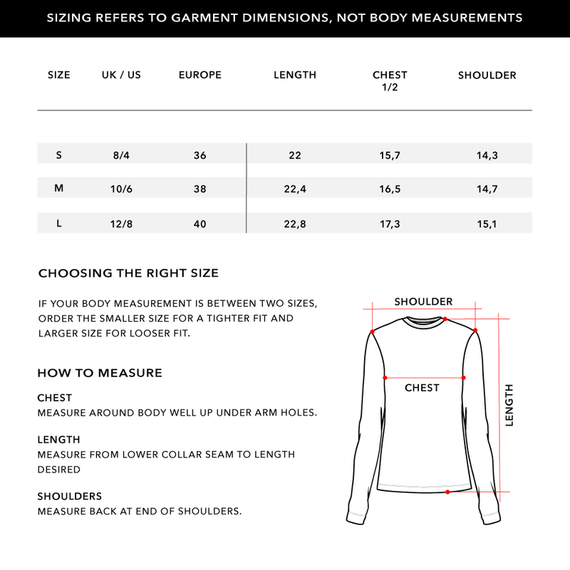 Size Chart 2