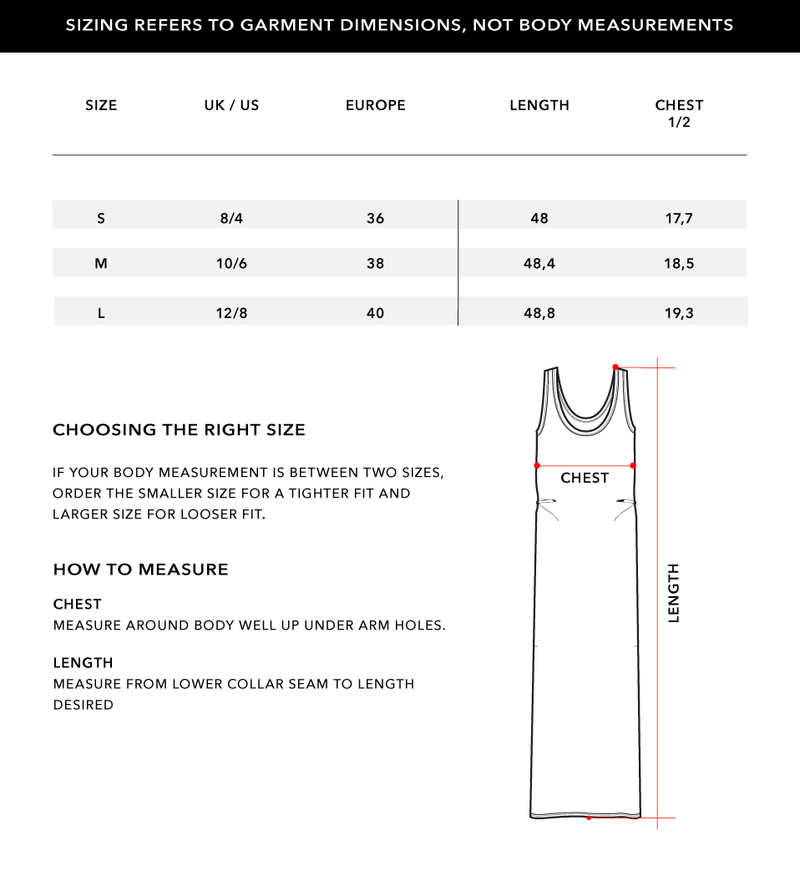 Size Chart 2