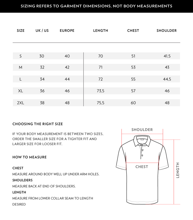 Size Chart 1