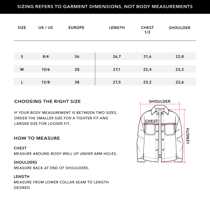 Size Chart 2