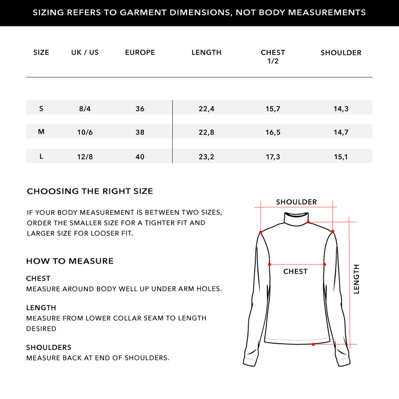 Size Chart 2