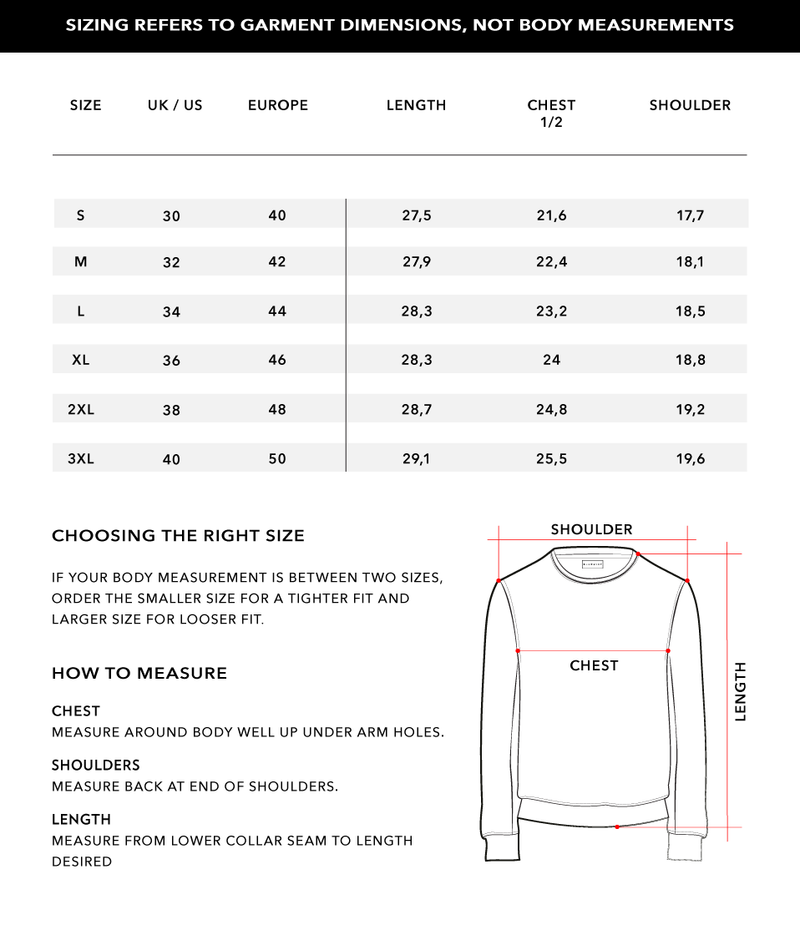 Size Chart 2
