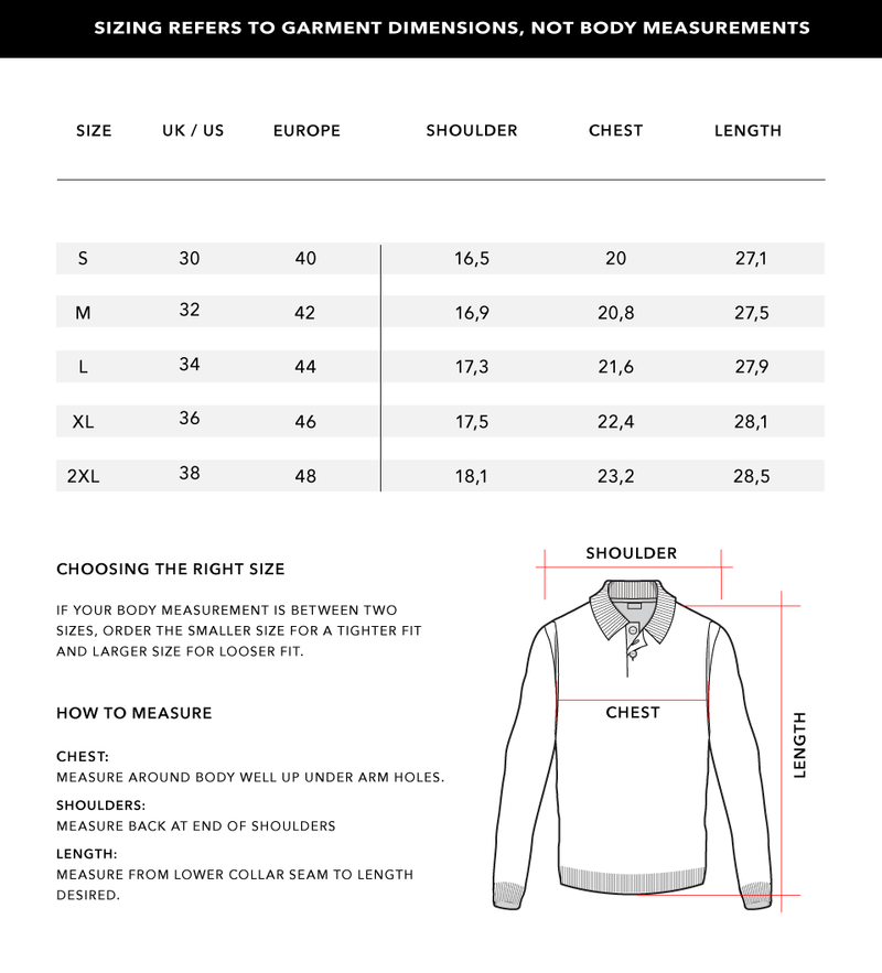 Size Chart 2