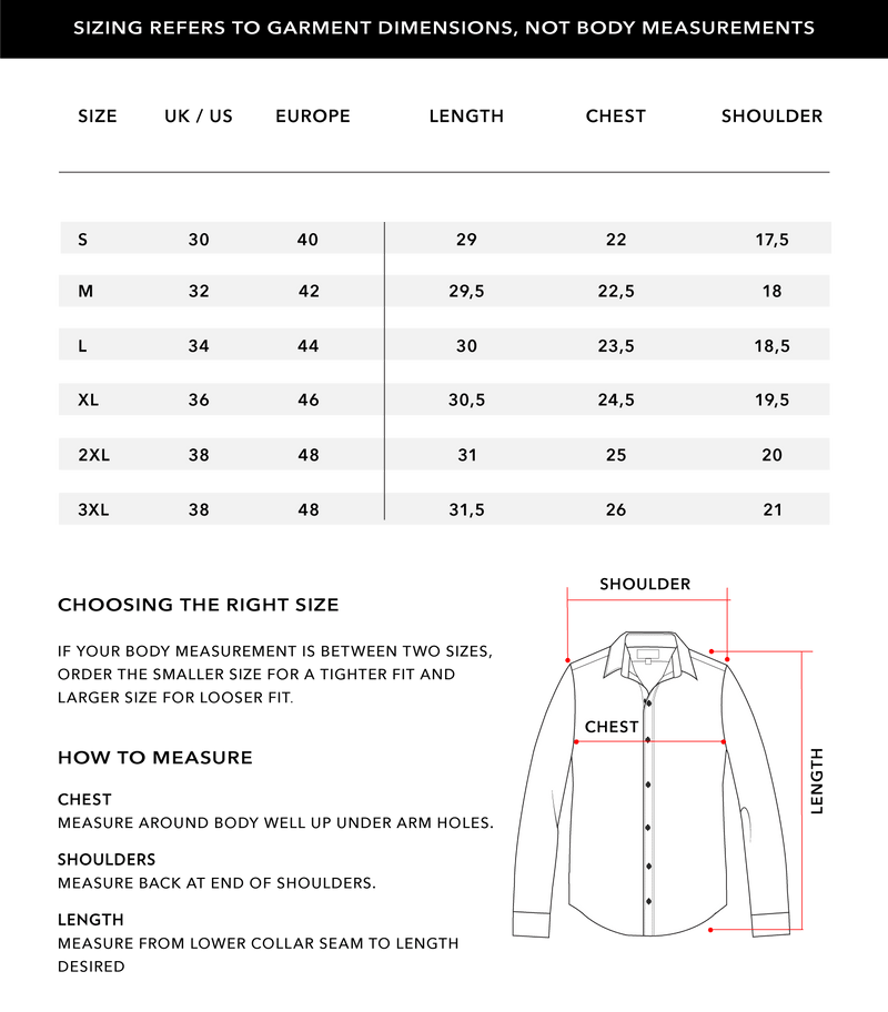 Size Chart 2
