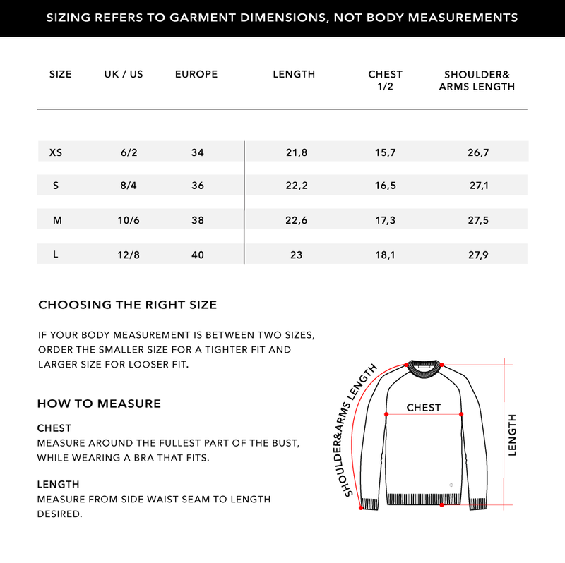 Size Chart 2