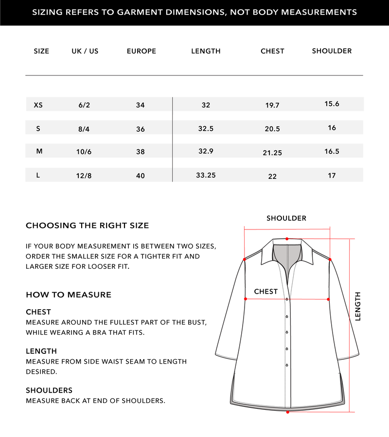 Size Chart 2