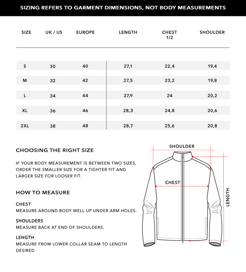 Size Chart 2