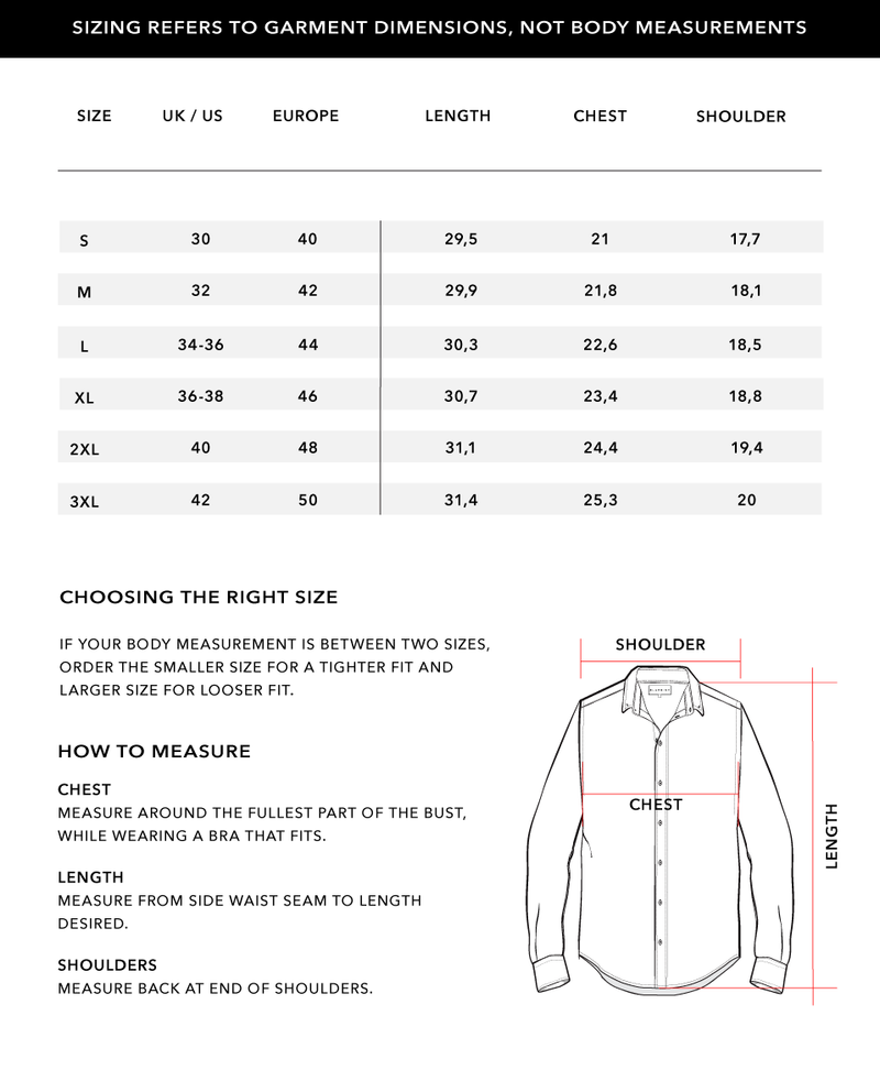 Size Chart 2
