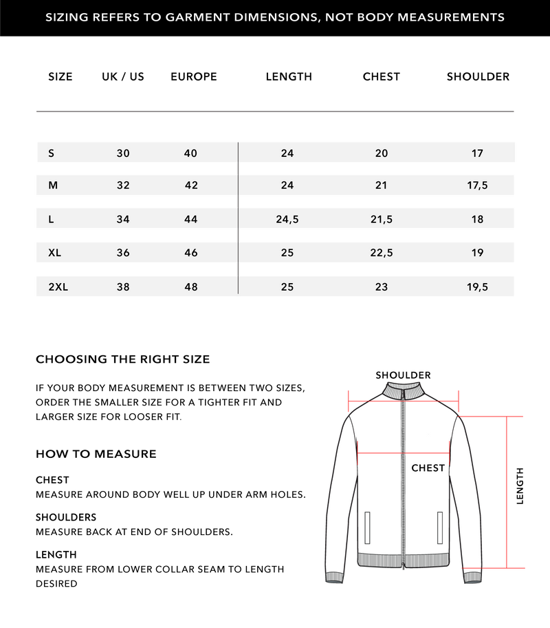 Size Chart 2