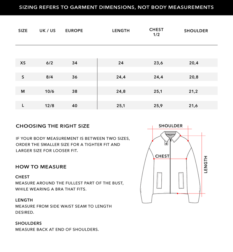 Size Chart 2