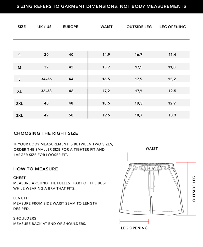 Size Chart 2