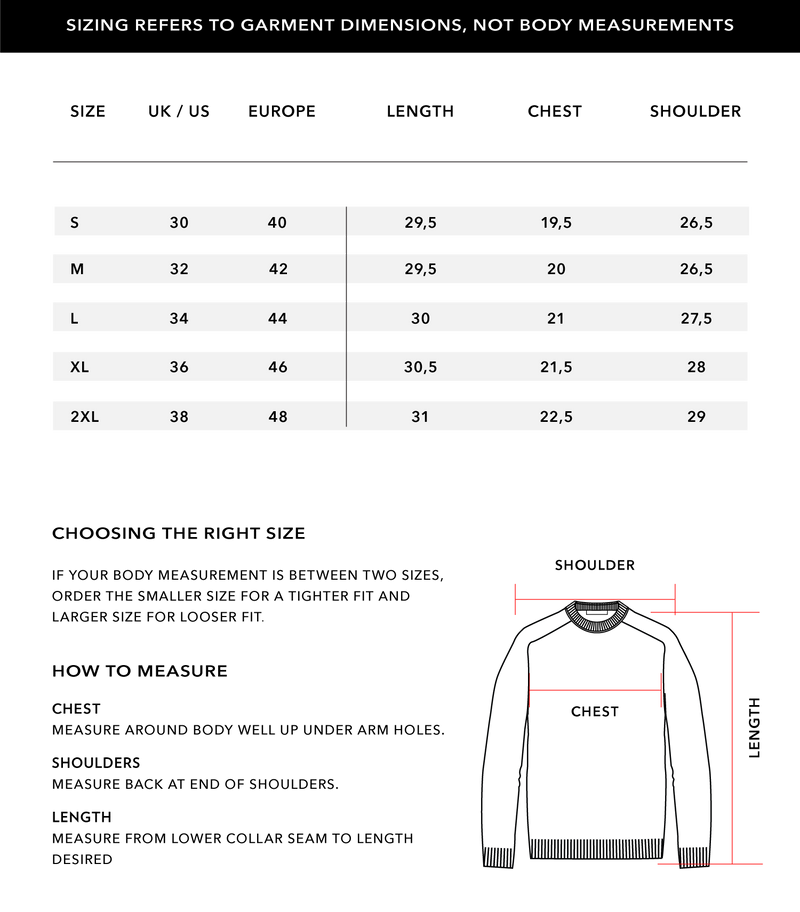 Size Chart 2