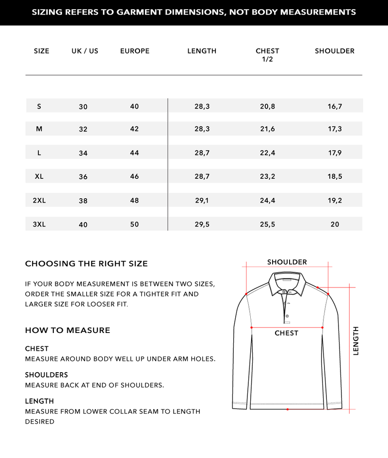 Size Chart 2