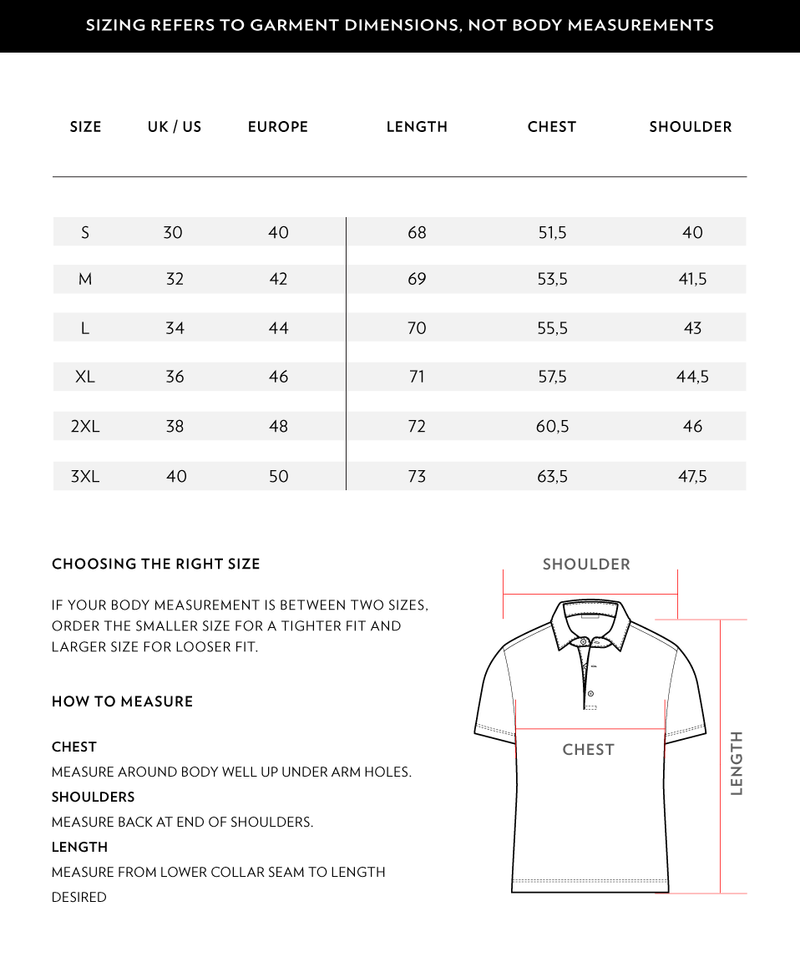 Size Chart 1