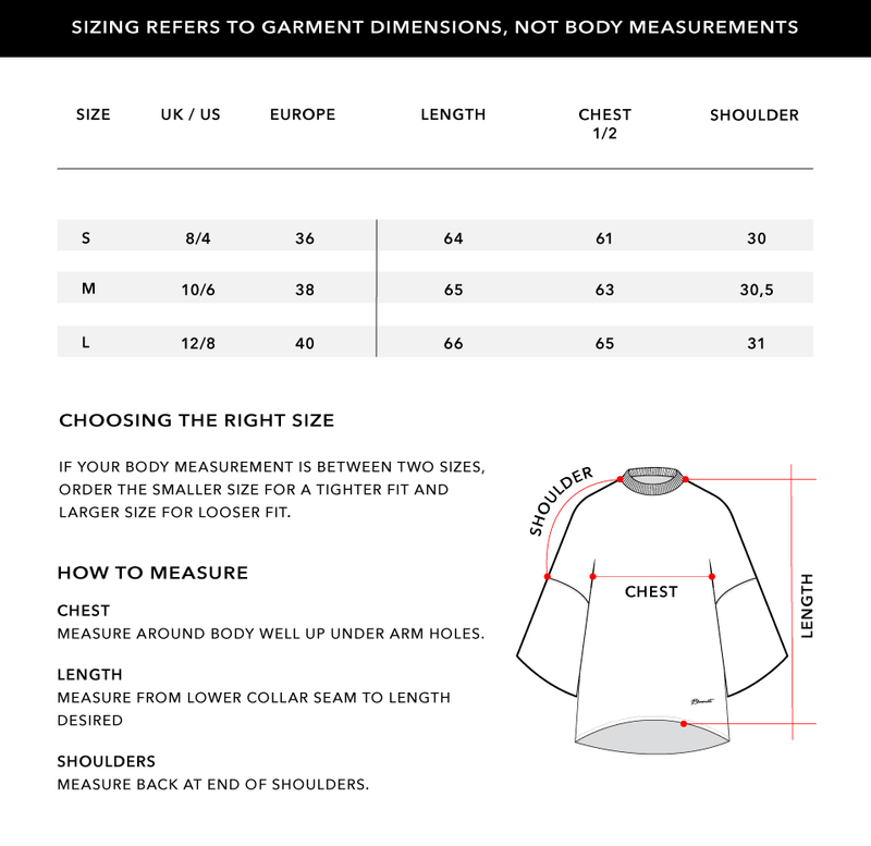 Size Chart 1