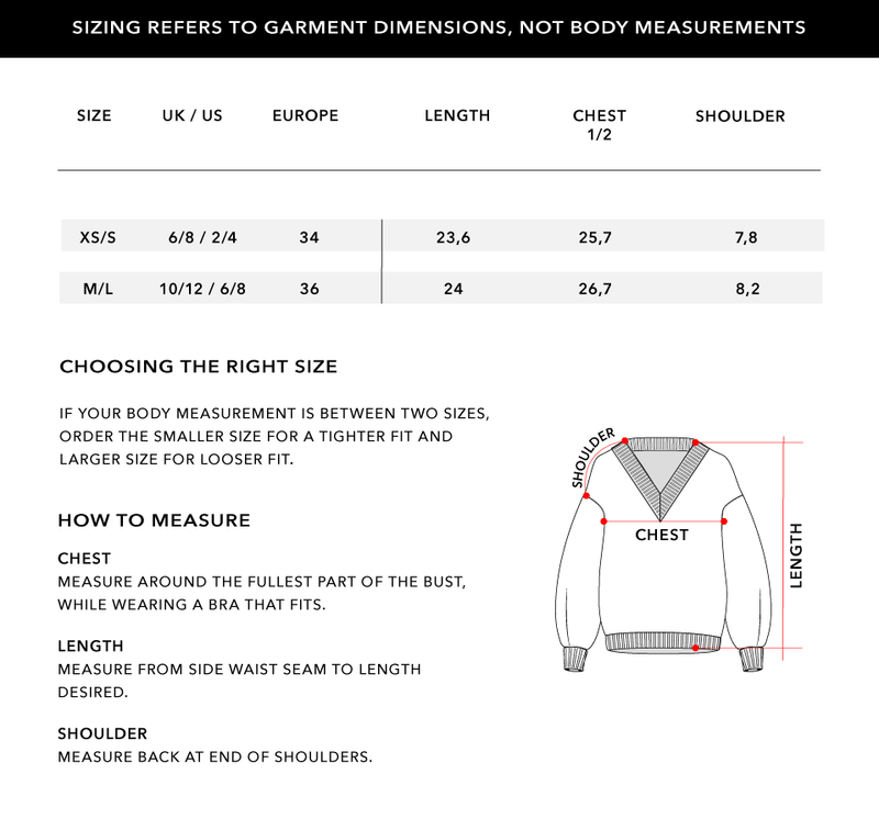 Size Chart 2