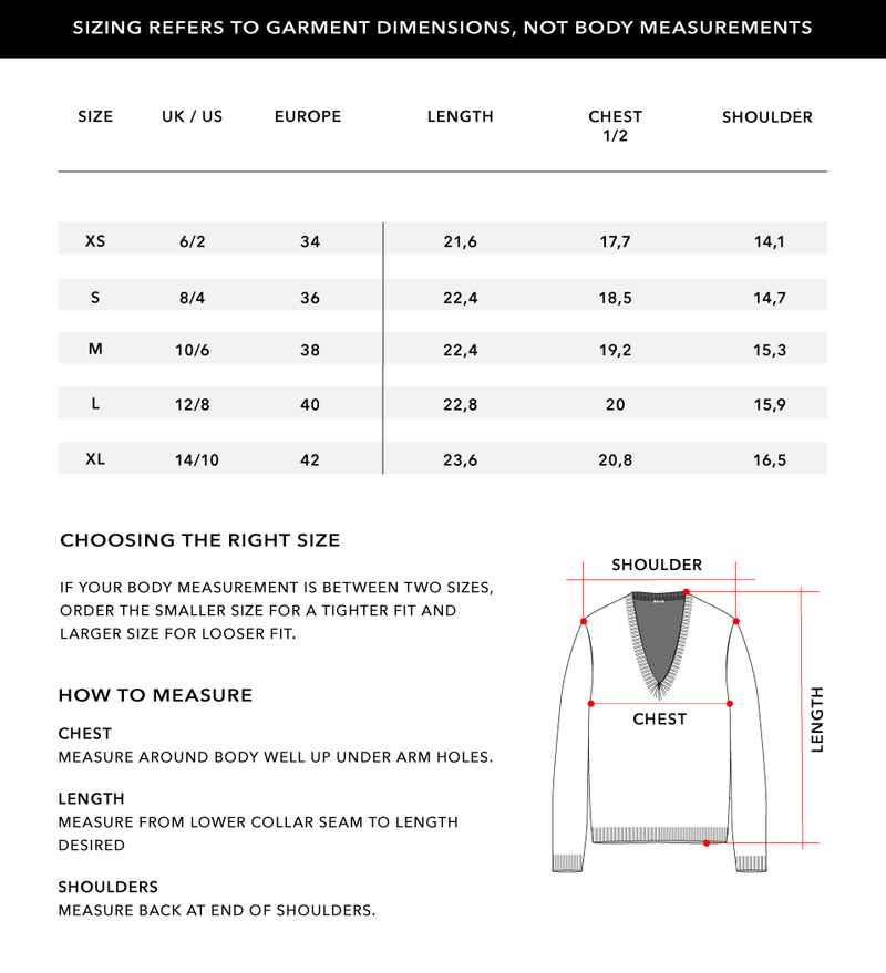 Size Chart 2