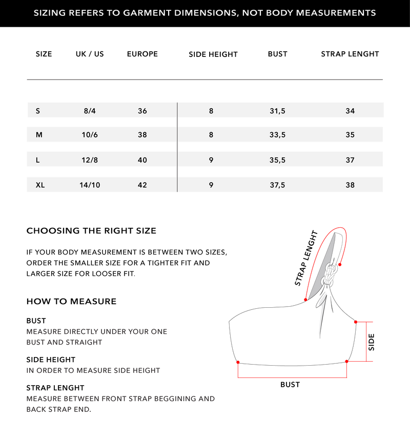 Size Chart 1