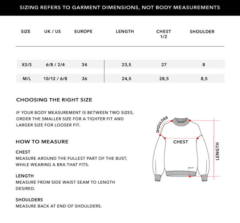 Size Chart 2