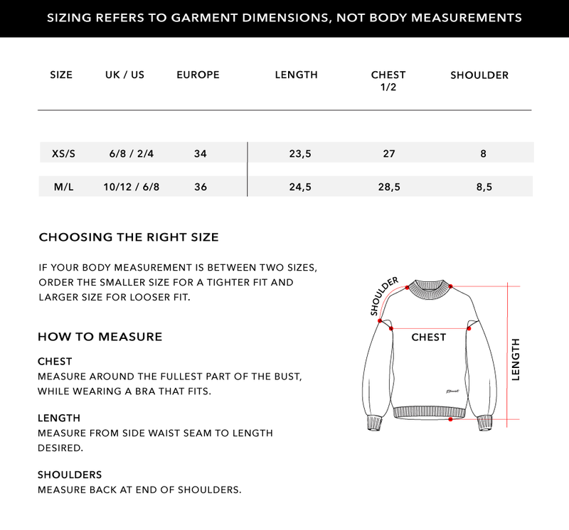 Size Chart 2