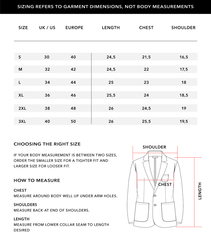 Size Chart 2