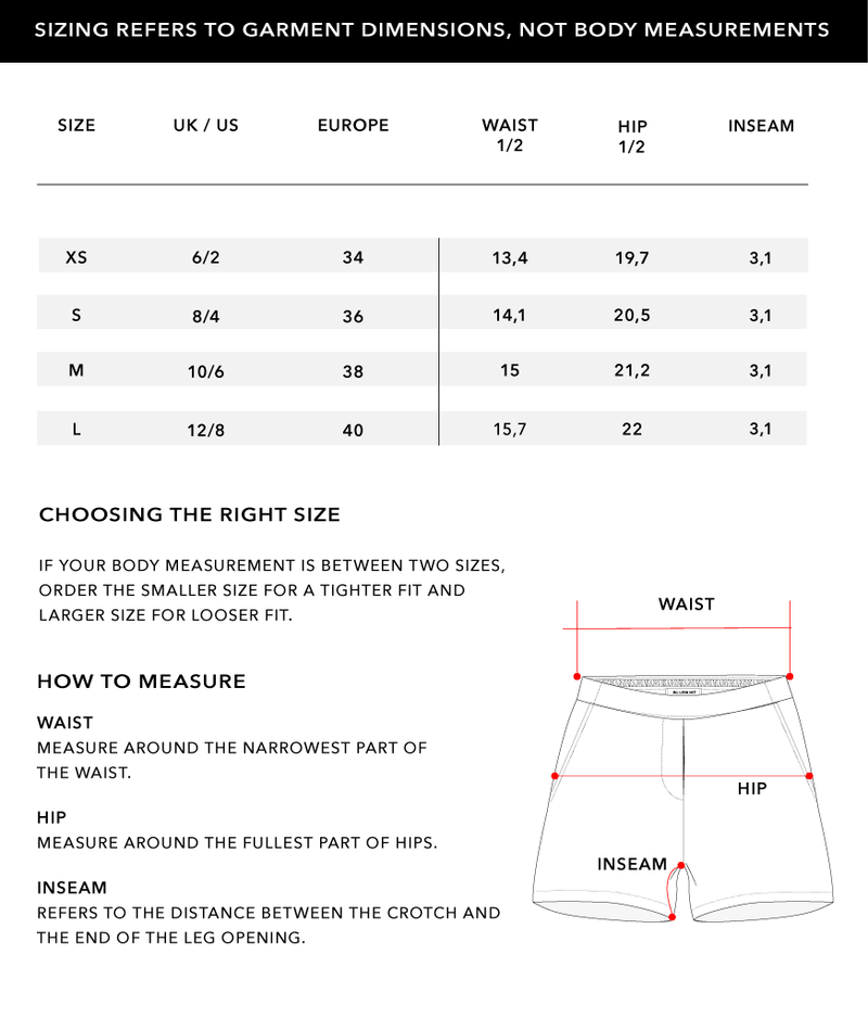 Size Chart 2