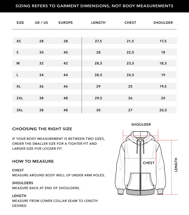 Size Chart 2