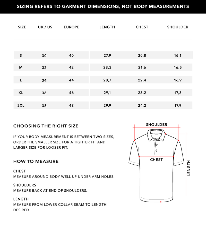 Size Chart 2