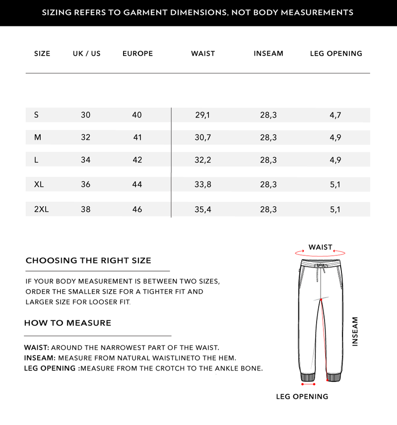 Size Chart 2