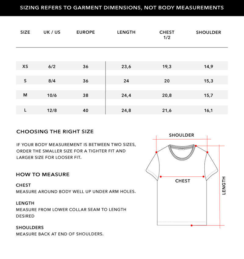 Size Chart 2