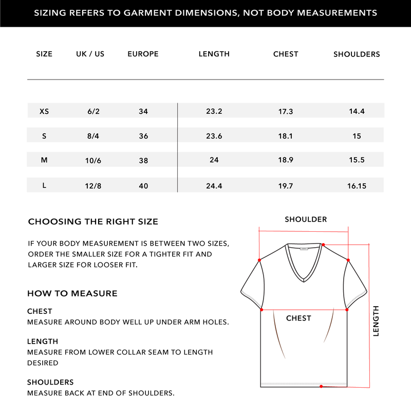 Size Chart 2