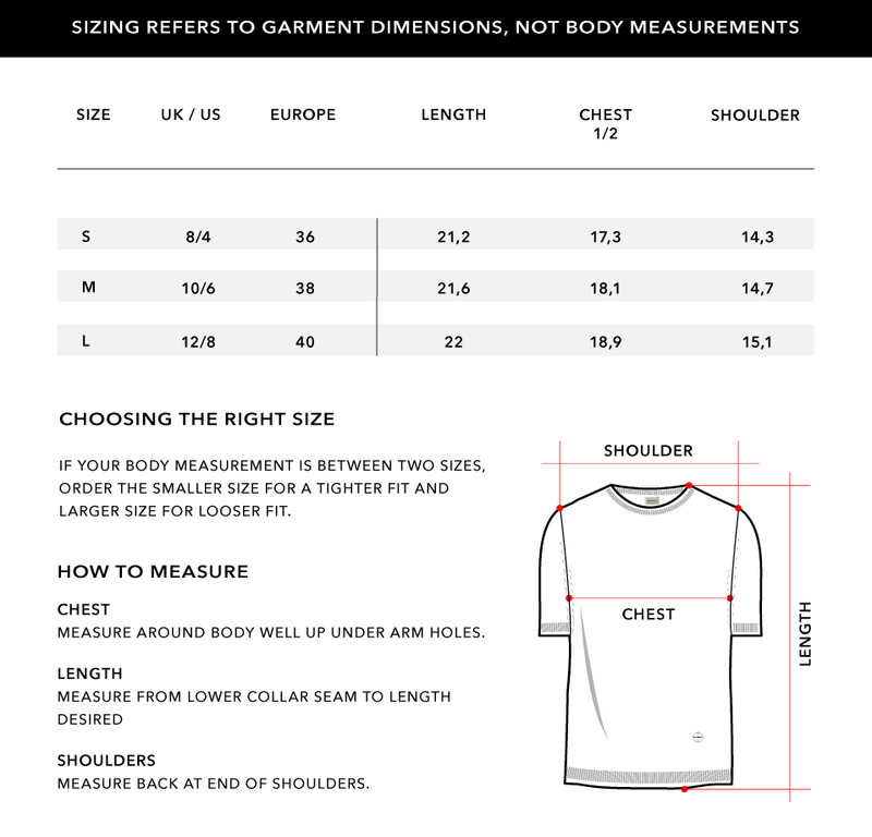 Size Chart 2