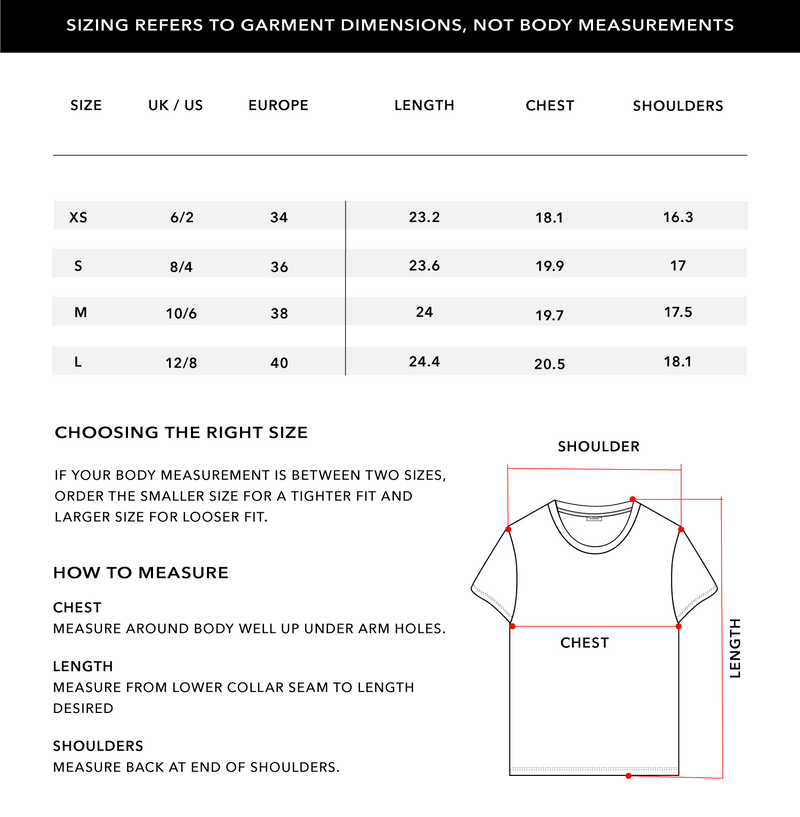 Size Chart 2