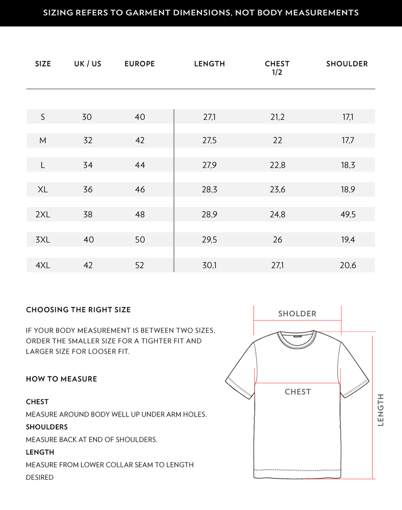Size Chart 2