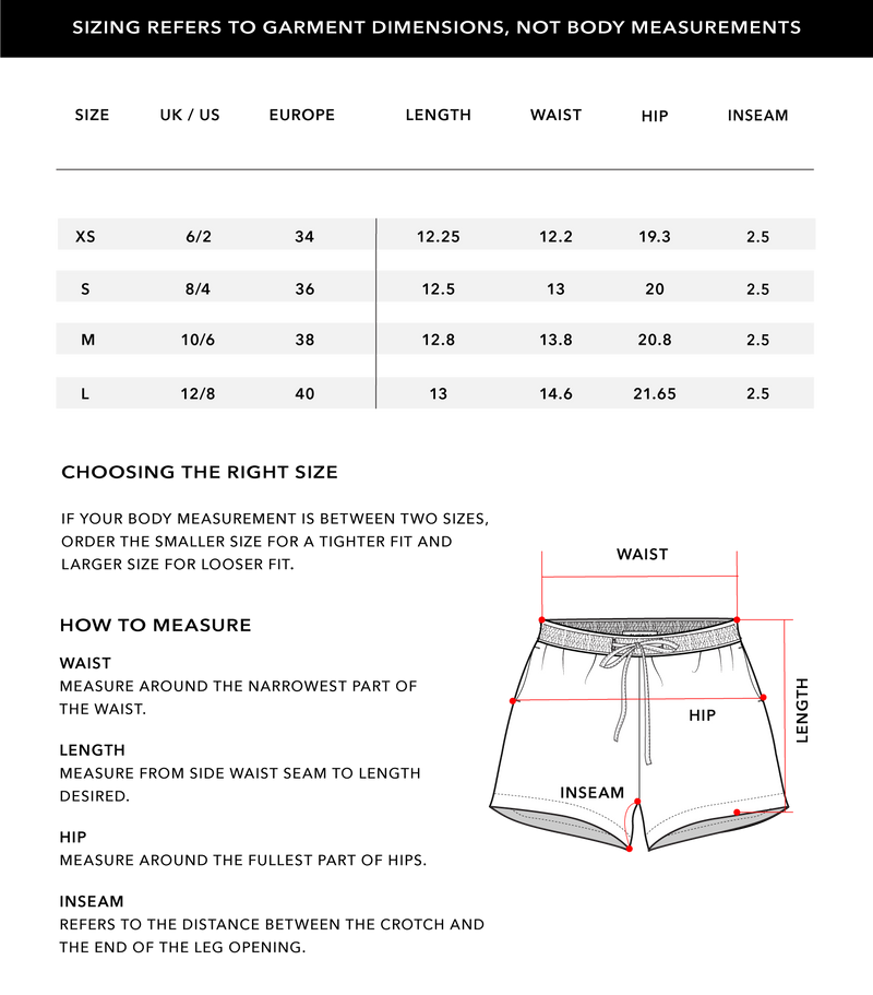 Size Chart 2