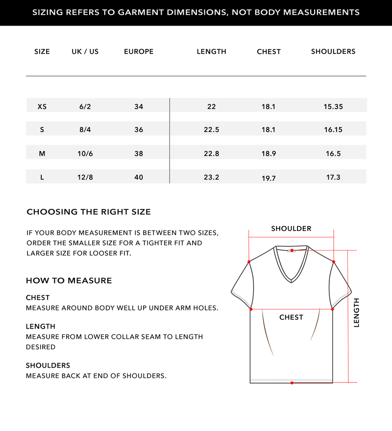 Size Chart 2