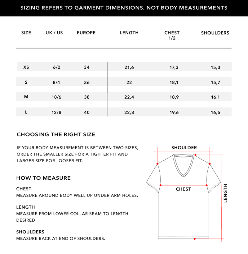 Size Chart 2