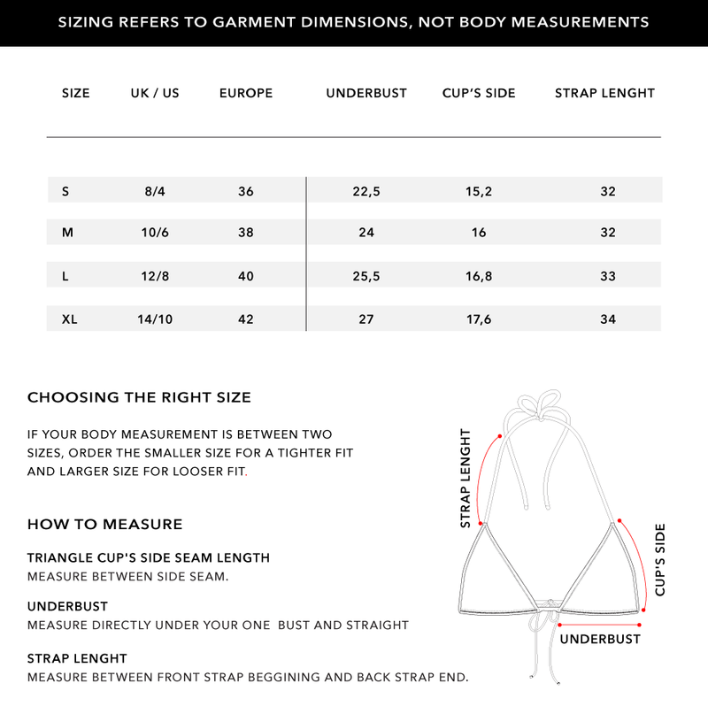 Size Chart 1