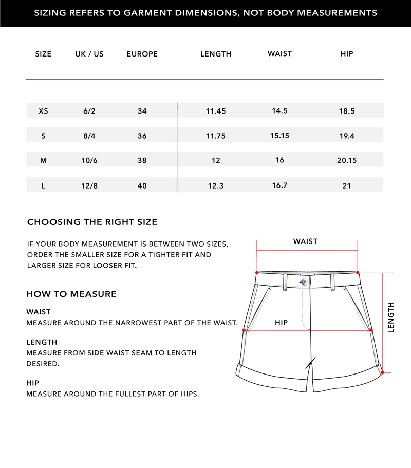 Size Chart 2