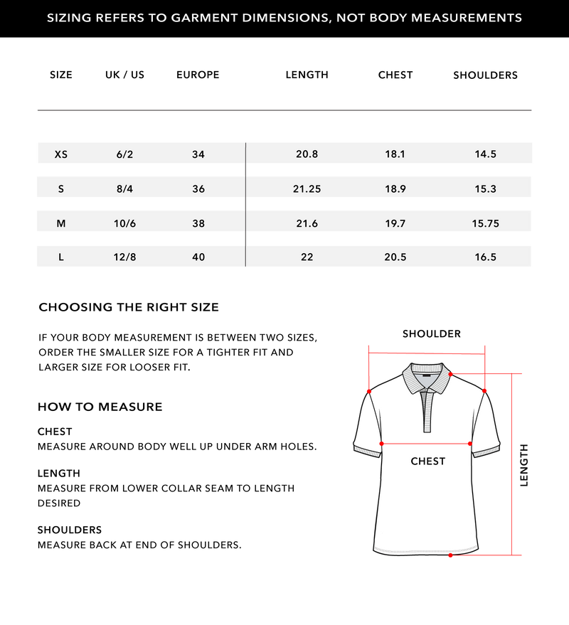 Size Chart 2